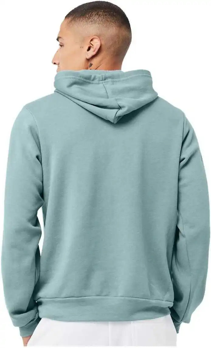 Bella + Canvas 3729 Unisex Sponge Fleece Drop Shoulder Hoodie - Heather Blue Lagoon