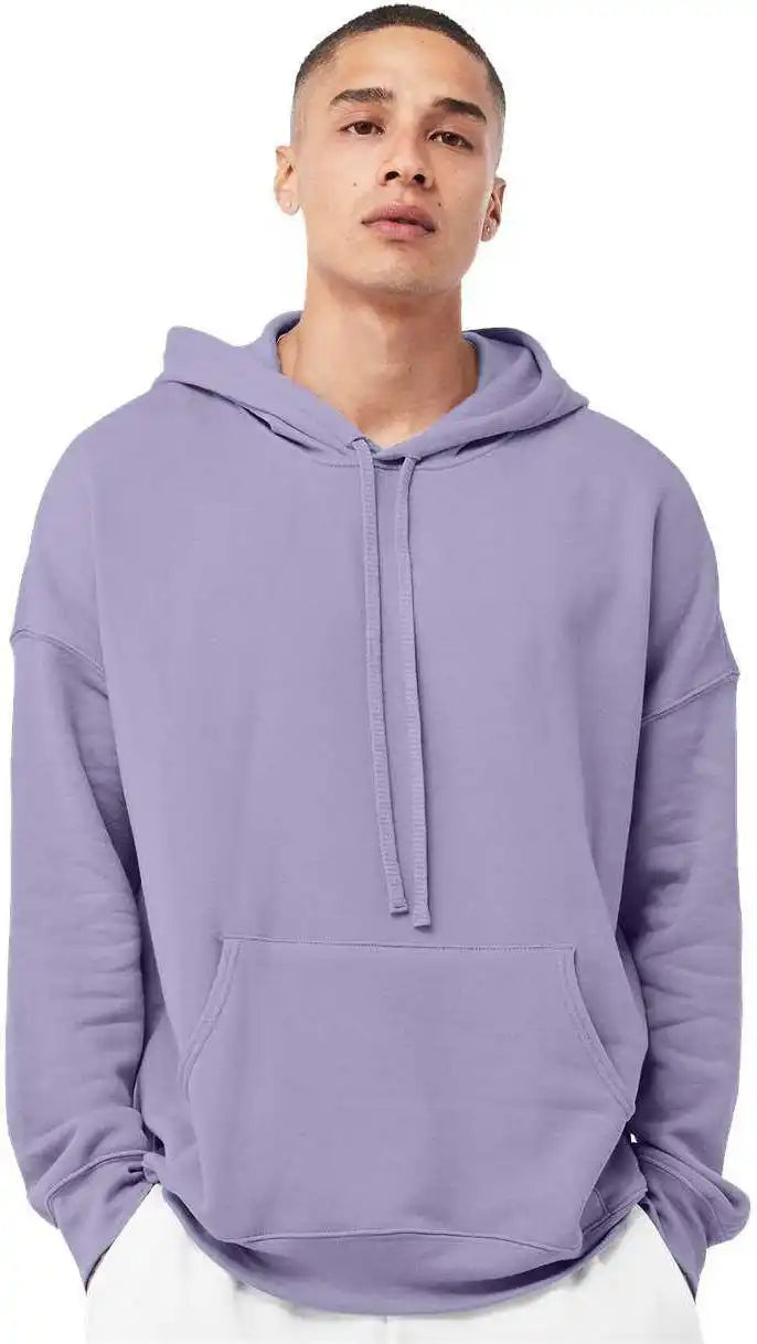 Bella + Canvas 3729 Unisex Sponge Fleece Drop Shoulder Hoodie Dark Lavender