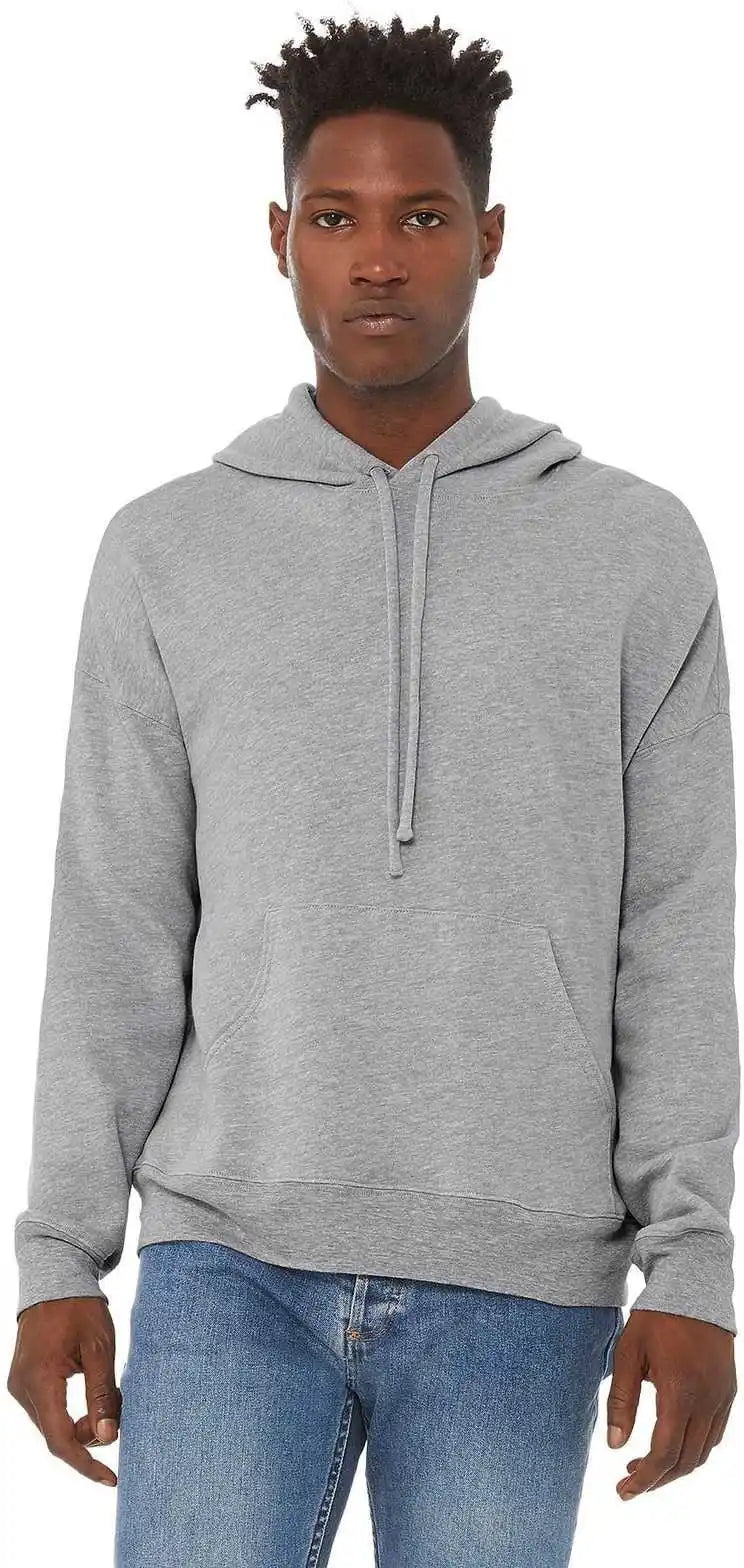 Bella + Canvas 3729 Unisex Sponge Fleece Pullover Dtm Hoodie Athletic Heather