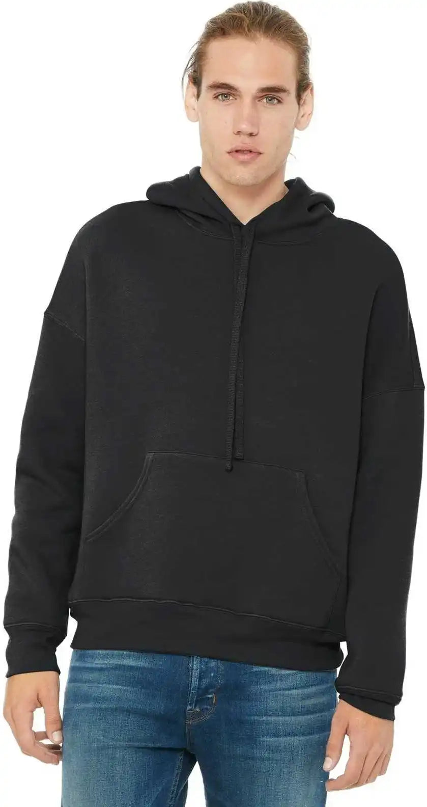 Bella + Canvas 3729 Unisex Sponge Fleece Pullover Dtm Hoodie Dark Gray