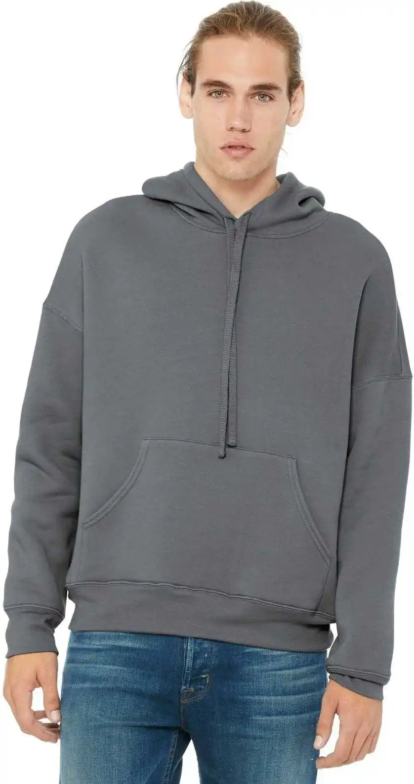 Bella + Canvas 3729 Unisex Sponge Fleece Pullover Dtm Hoodie Storm