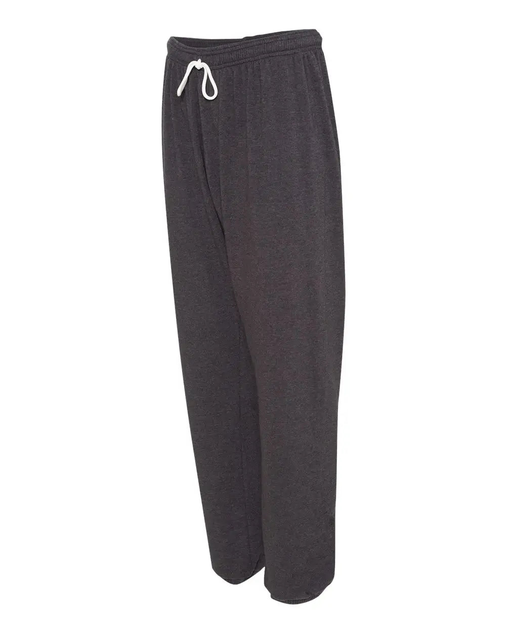Bella + Canvas 3737 Sponge Fleece Long Scrunch Pants - Dark Grey Heather - Gray / Xs