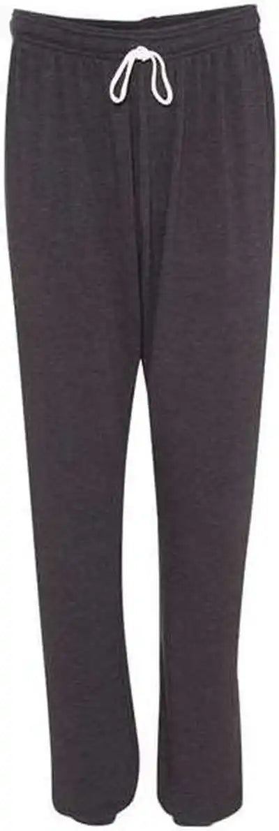 Bella + Canvas 3737 Unisex Sponge Fleece Long Scrunch Pants - Dark Grey Heather