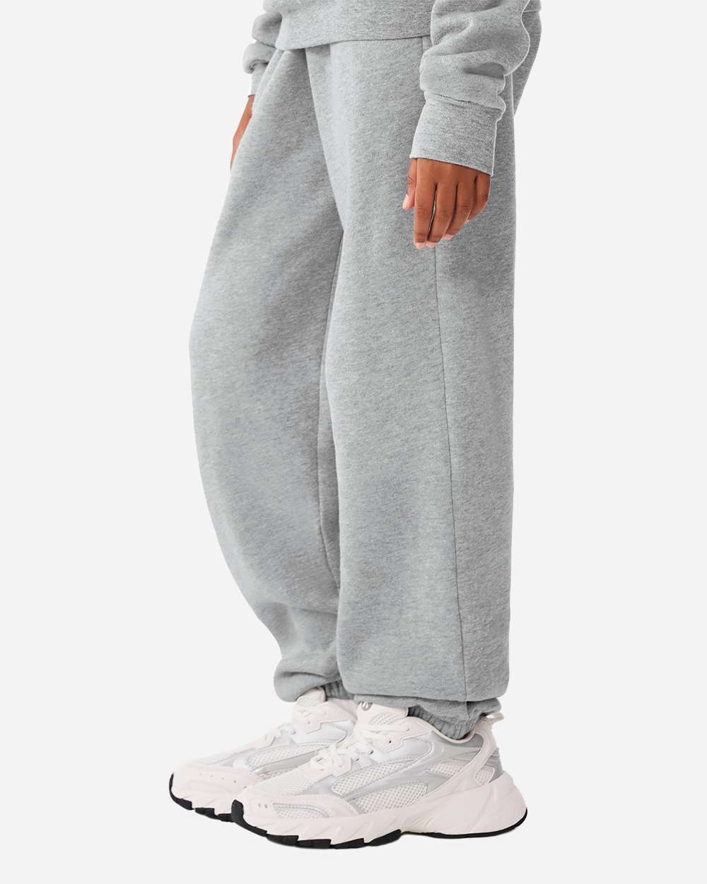 Bella + Canvas 3738y Youth Sponge Fleece Sweatpants - Athletic Heather