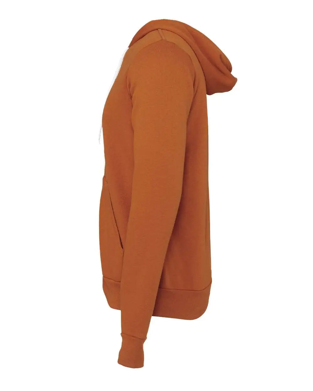 Bella + Canvas 3739 Sponge Fleece Full-zip Hoodie - Autumn
