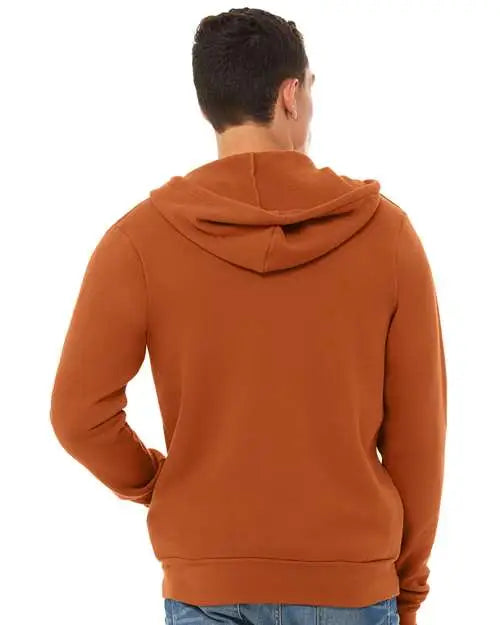 Bella + Canvas 3739 Sponge Fleece Full-zip Hoodie - Autumn