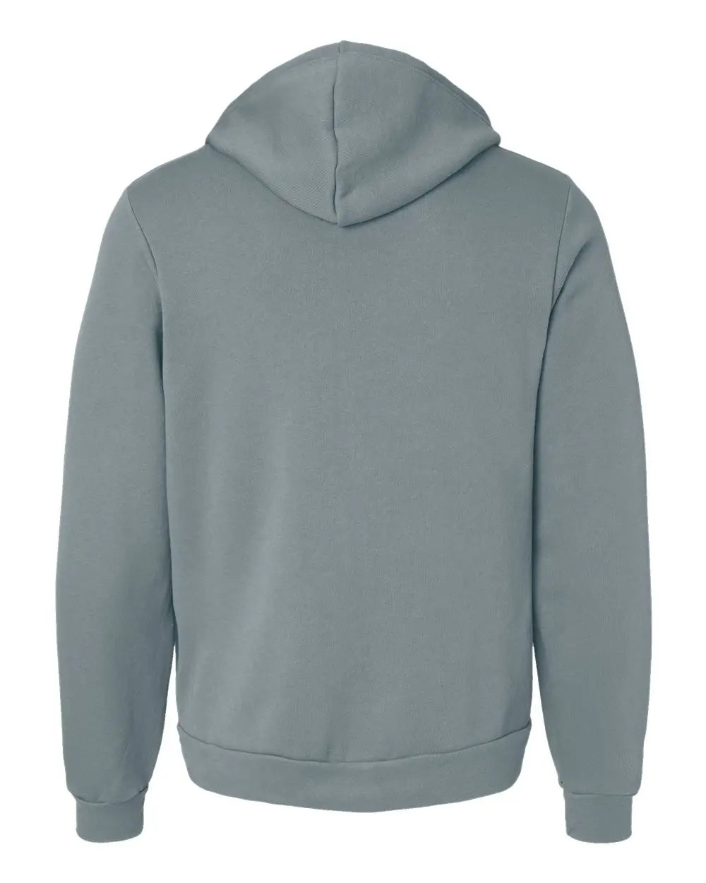 Bella + Canvas 3739 Sponge Fleece Full-zip Hoodie - Blue Storm