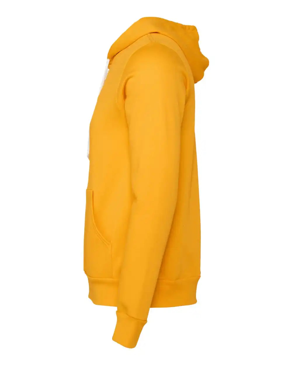Bella + Canvas 3739 Sponge Fleece Full-zip Hoodie - Gold