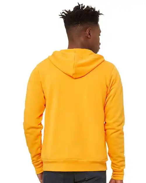 Bella + Canvas 3739 Sponge Fleece Full-zip Hoodie - Gold