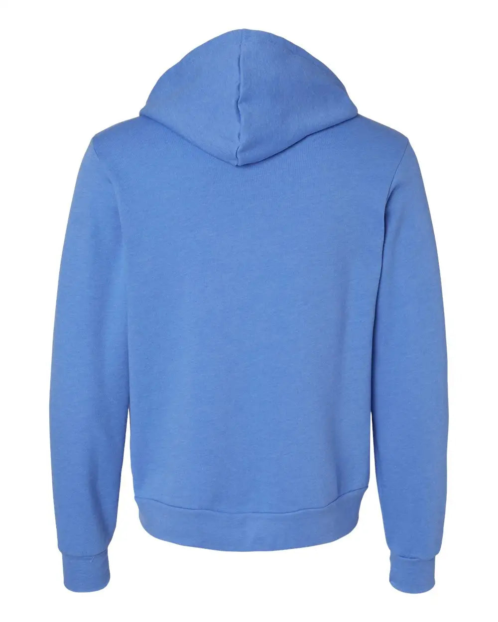 Bella + Canvas 3739 Sponge Fleece Full-zip Hoodie - Heather Columbia Blue