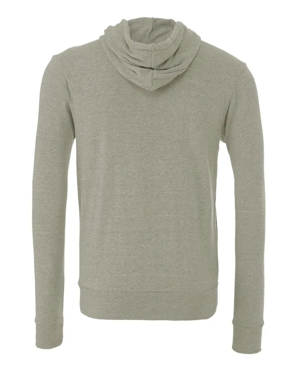 Bella + Canvas 3739 Sponge Fleece Full-zip Hoodie - Heather Stone