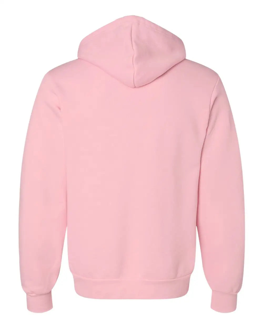 Bella + Canvas 3739 Sponge Fleece Full-zip Hoodie - Pink
