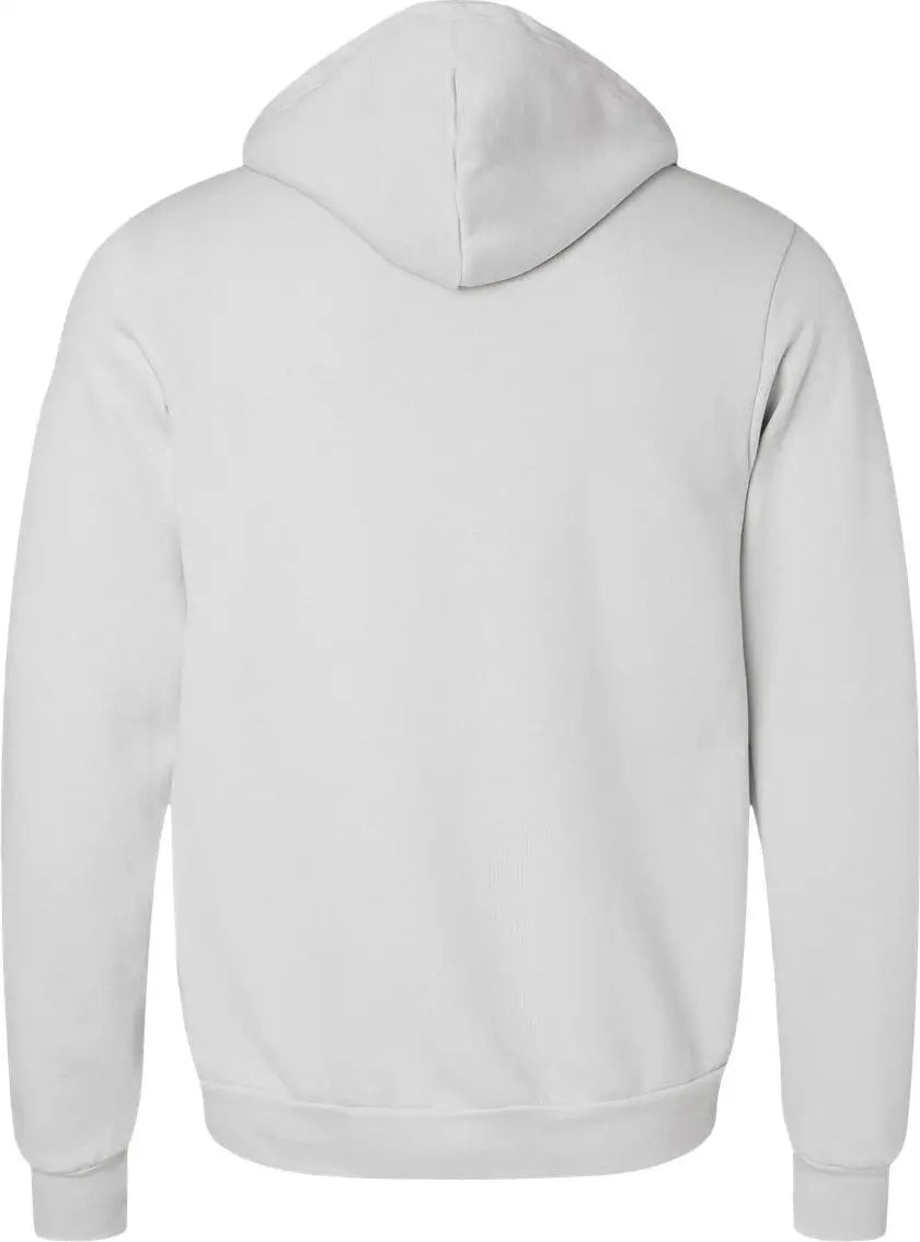 Bella + Canvas 3739 Sponge Fleece Full-zip Hoodie - Silver