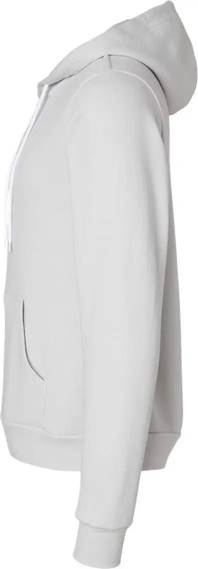 Bella + Canvas 3739 Sponge Fleece Full-zip Hoodie - Silver