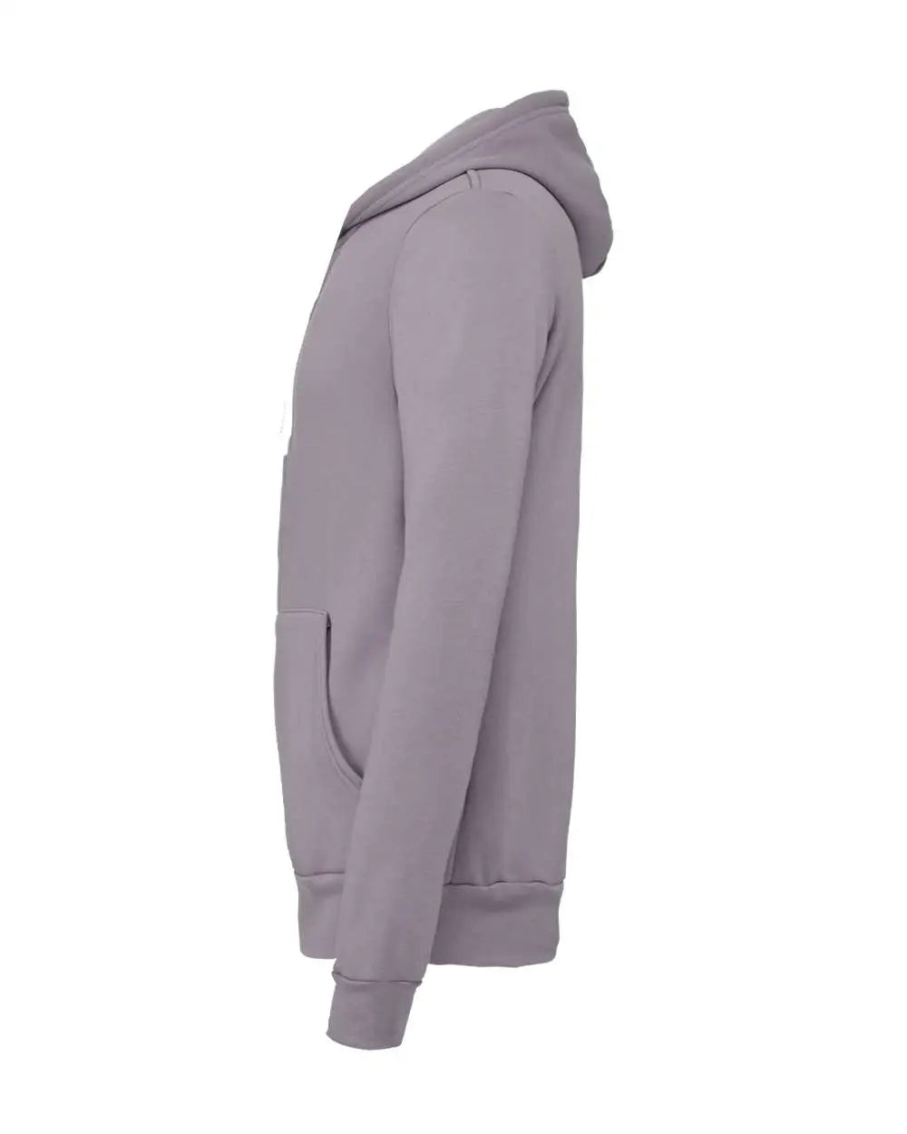 Bella + Canvas 3739 Sponge Fleece Full-zip Hoodie - Storm