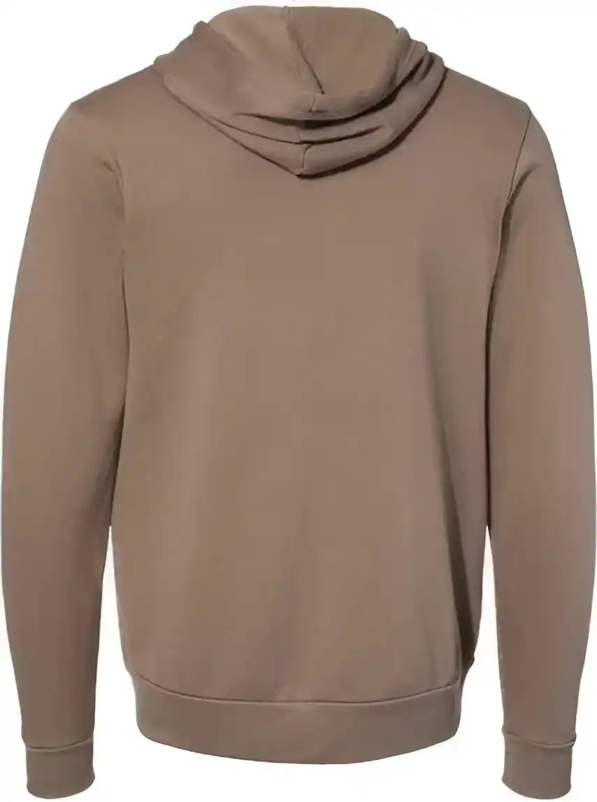Bella + Canvas 3739 Sponge Fleece Full Zip Hoodie Vintage Brown