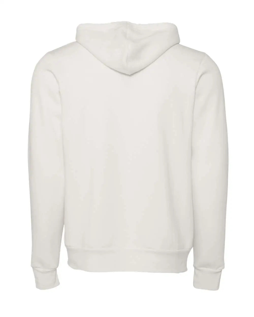 Bella + Canvas 3739 Sponge Fleece Full-zip Hoodie - Vintage White
