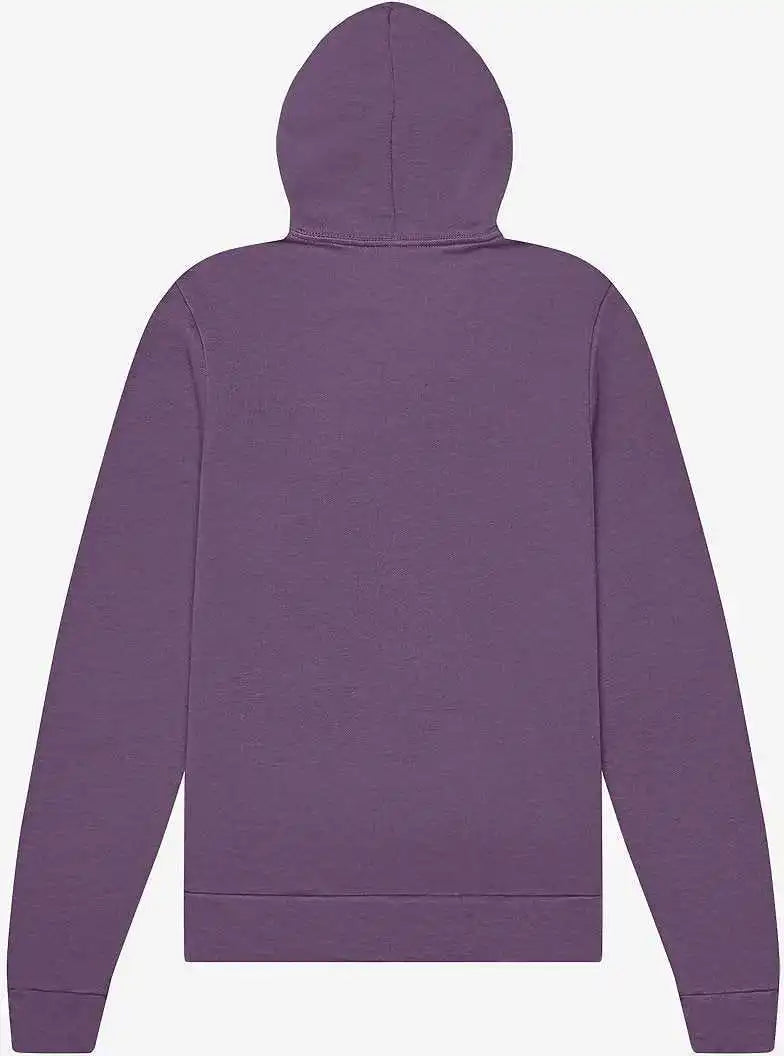 Bella + Canvas 3739 Unisex Sponge Fleece Full-zip Hoodie - Heather Team Purple