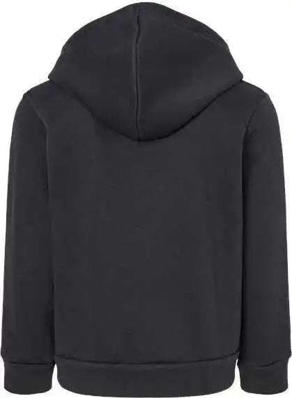 Bella + Canvas 3739t Toddler Sponge Fleece Full Zip Hoodie Black