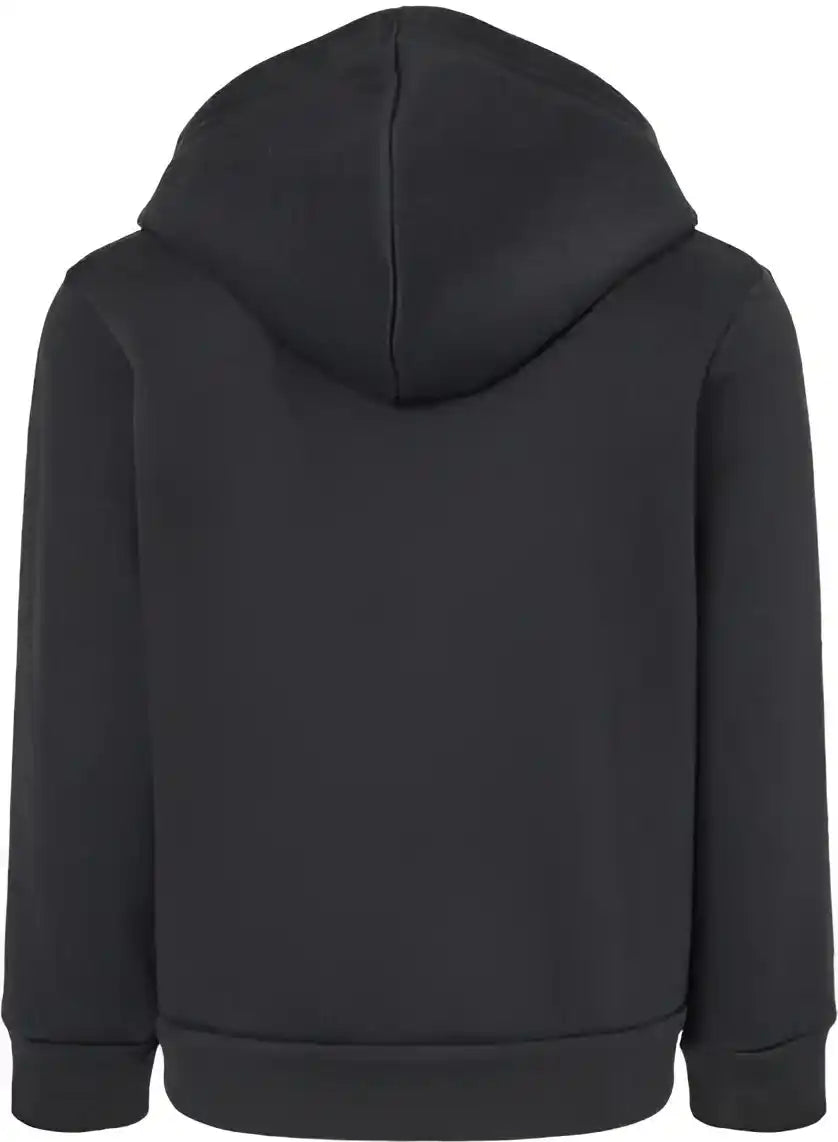 Bella + Canvas 3739t Toddler Sponge Fleece Full Zip Hoodie Black