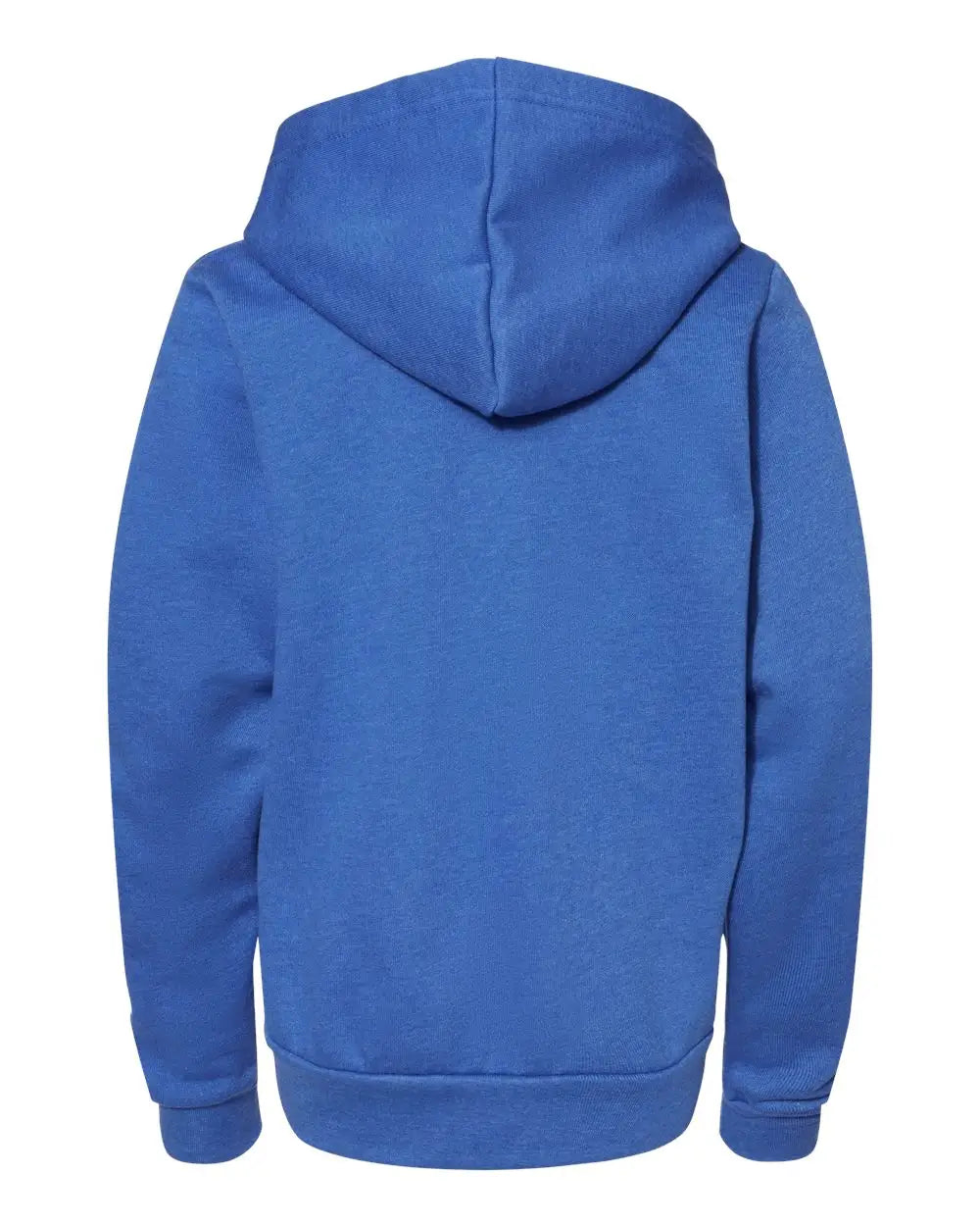 Bella + Canvas 3739y Youth Sponge Fleece Full-zip Hoodie - Heather True Royal