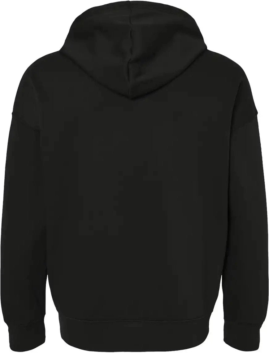Bella + Canvas 3759 Sponge Fleece Dtm Full-zip Hoodie - Black - Xs
