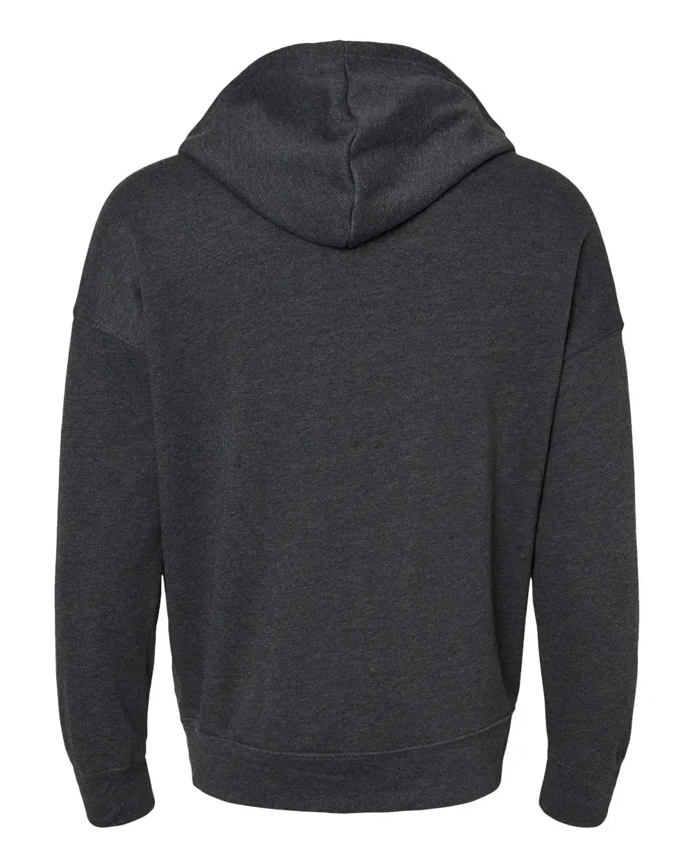 Bella + Canvas 3759 Sponge Fleece Dtm Full-zip Hoodie - Dark Grey Heather