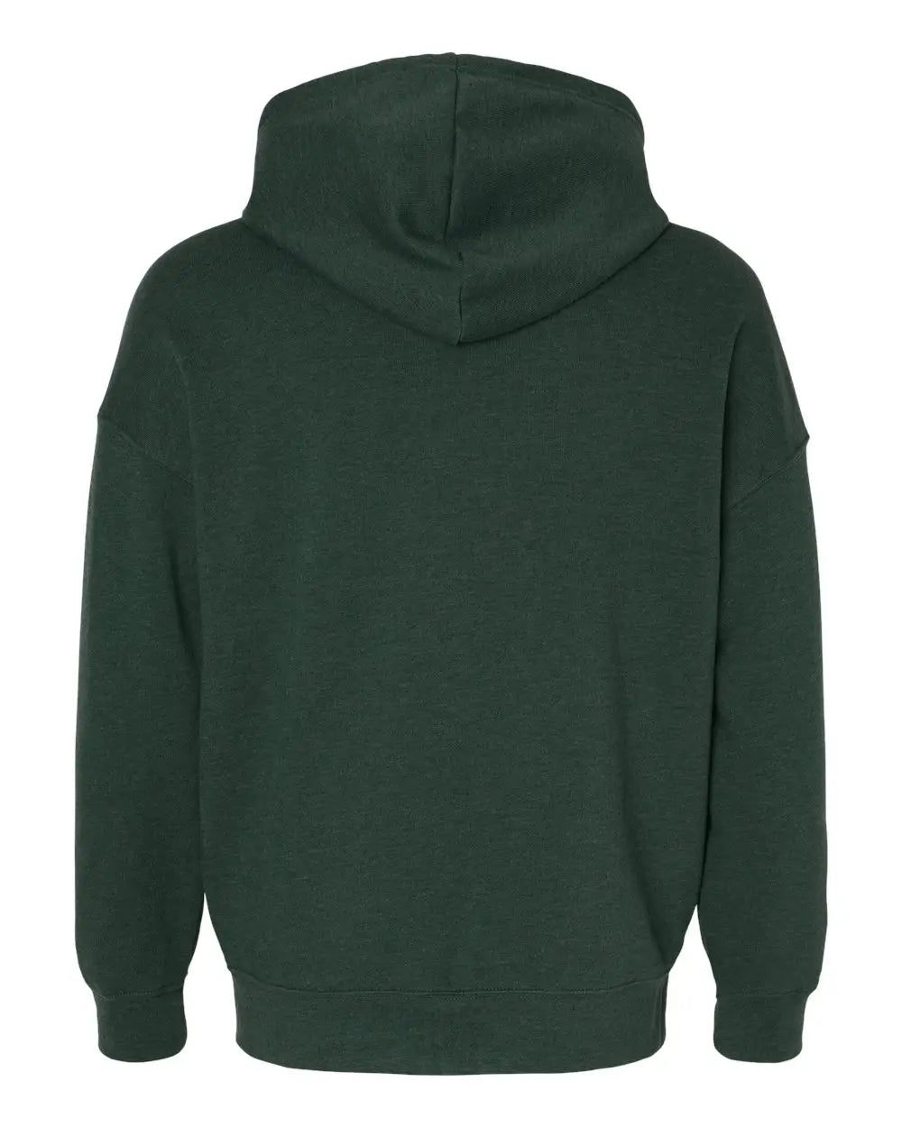 Bella + Canvas 3759 Sponge Fleece Dtm Full-zip Hoodie - Heather Forest