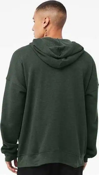 Bella + Canvas 3759 Unisex Sponge Fleece Dtm Full-zip Hoodie - Heather Forest