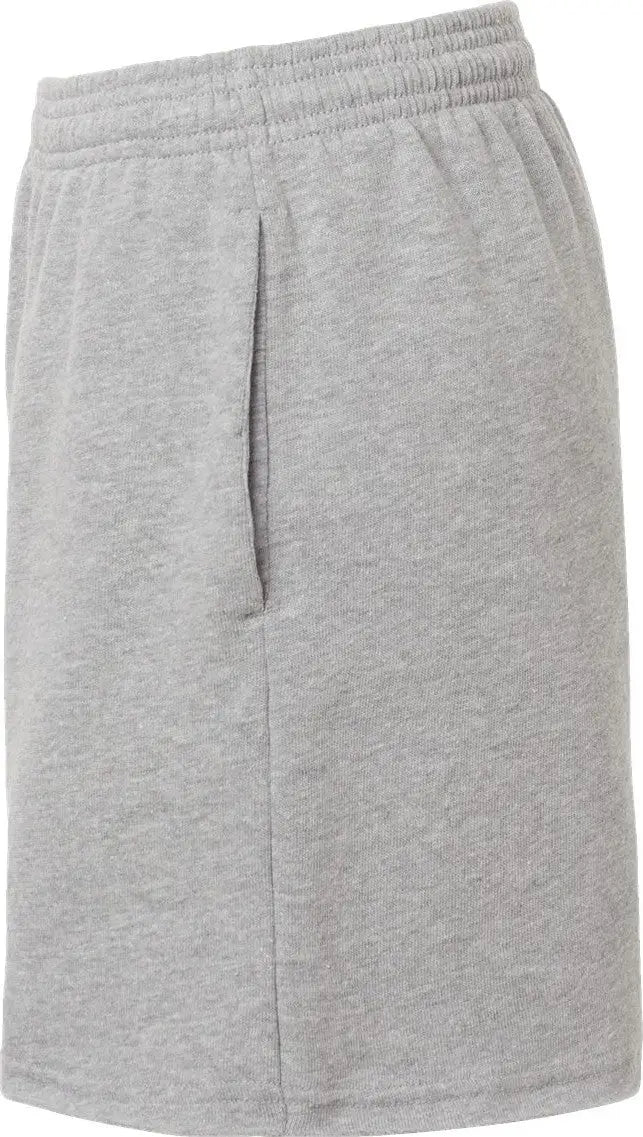 Bella + Canvas 3787c Women’s Cutoff Fleece Shorts - 3787 - Athletic Heather