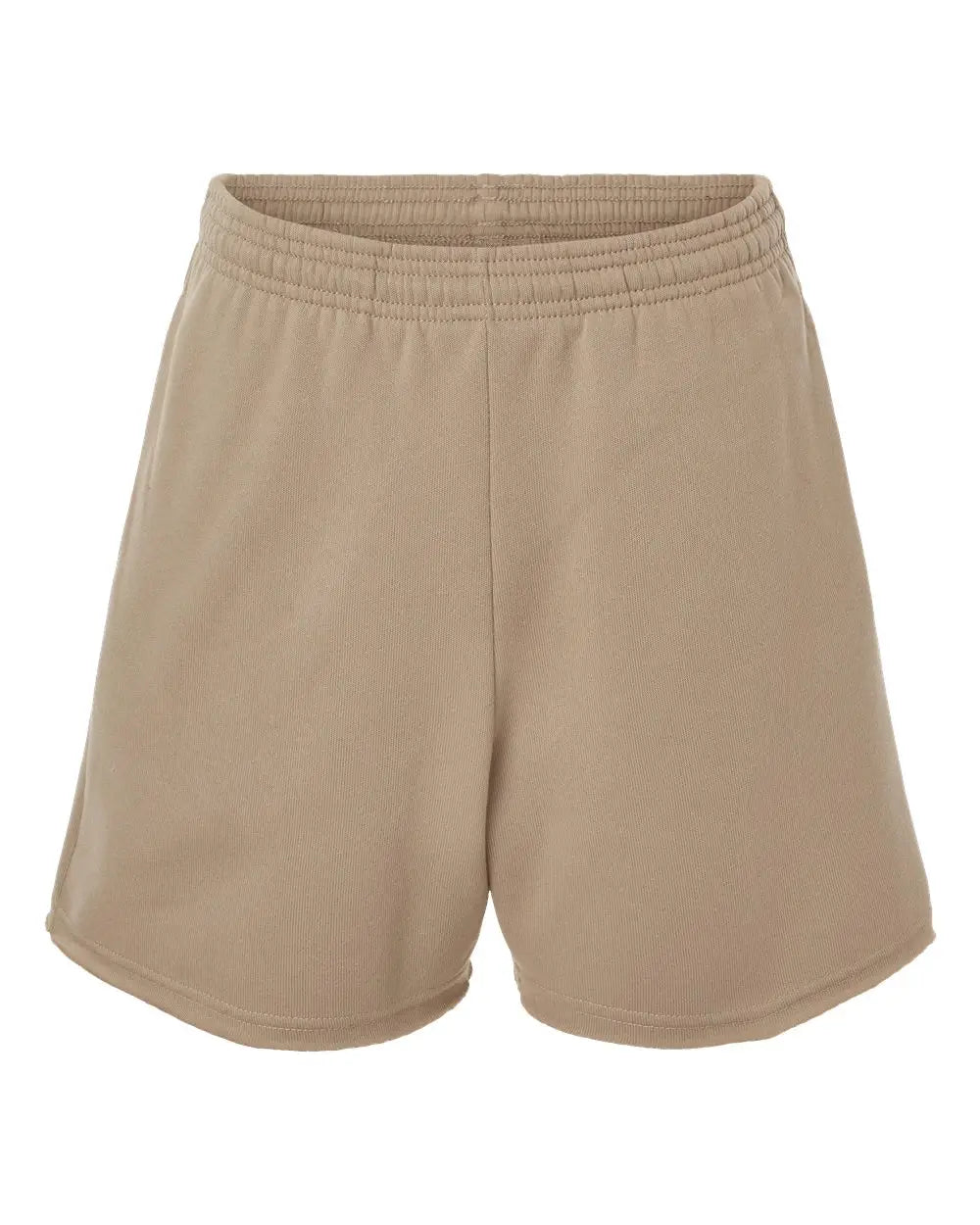 Bella + Canvas 3787c Women’s Cutoff Fleece Shorts - 3787 - Tan