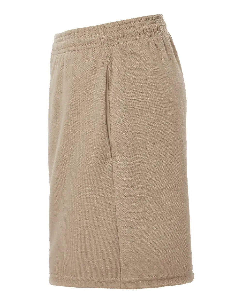 Bella + Canvas 3787c Women’s Cutoff Fleece Shorts - 3787 - Tan