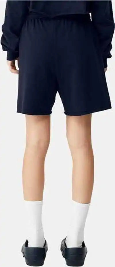 Bella + Canvas 3797 Fwd Fashion Women’s Cutoff Sweatshorts Navy