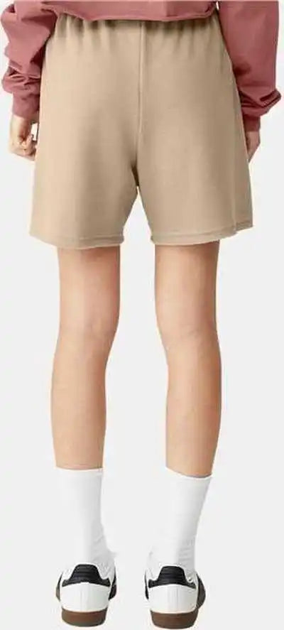 Bella + Canvas 3797 Fwd Fashion Women’s Cutoff Sweatshorts - Tan