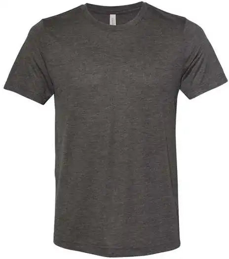 Bella + Canvas 3880 Unisex Viscose Fashion Tee - Dark Grey Heather