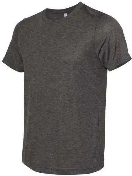 Bella + Canvas 3880 Unisex Viscose Fashion Tee - Dark Grey Heather