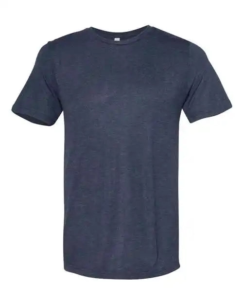 Bella + Canvas 3880 Unisex Viscose Fashion Tee - Heather Navy