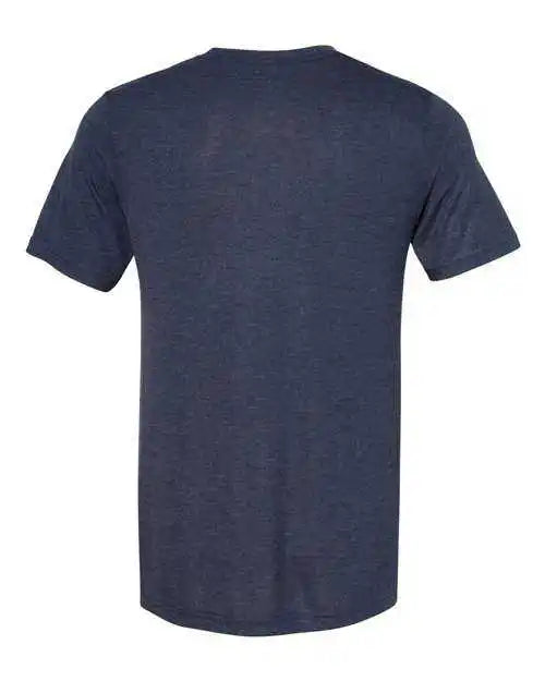 Bella + Canvas 3880 Unisex Viscose Fashion Tee - Heather Navy