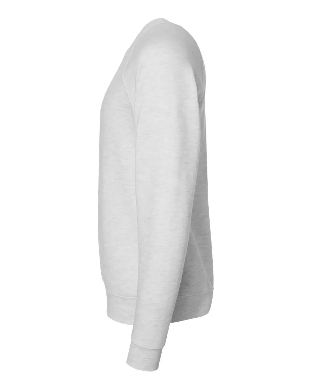 Bella + Canvas 3901 Sponge Fleece Raglan Crewneck Sweatshirt - Ash