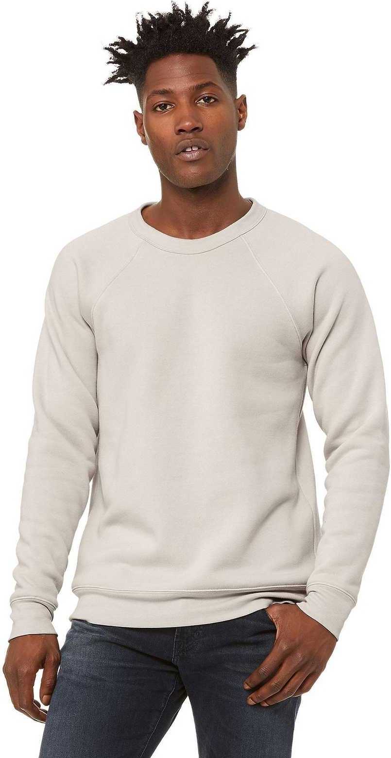 Bella + Canvas 3901 Unisex Sponge Fleece Raglan Sweatshirt - Heather Dust