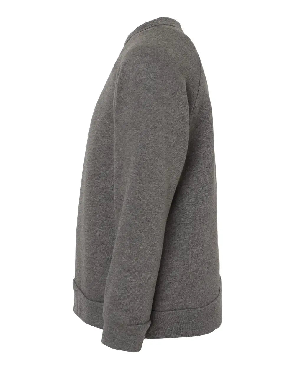 Bella + Canvas 3901t Toddler Sponge Fleece Raglan Sweatshirt - Deep Heather
