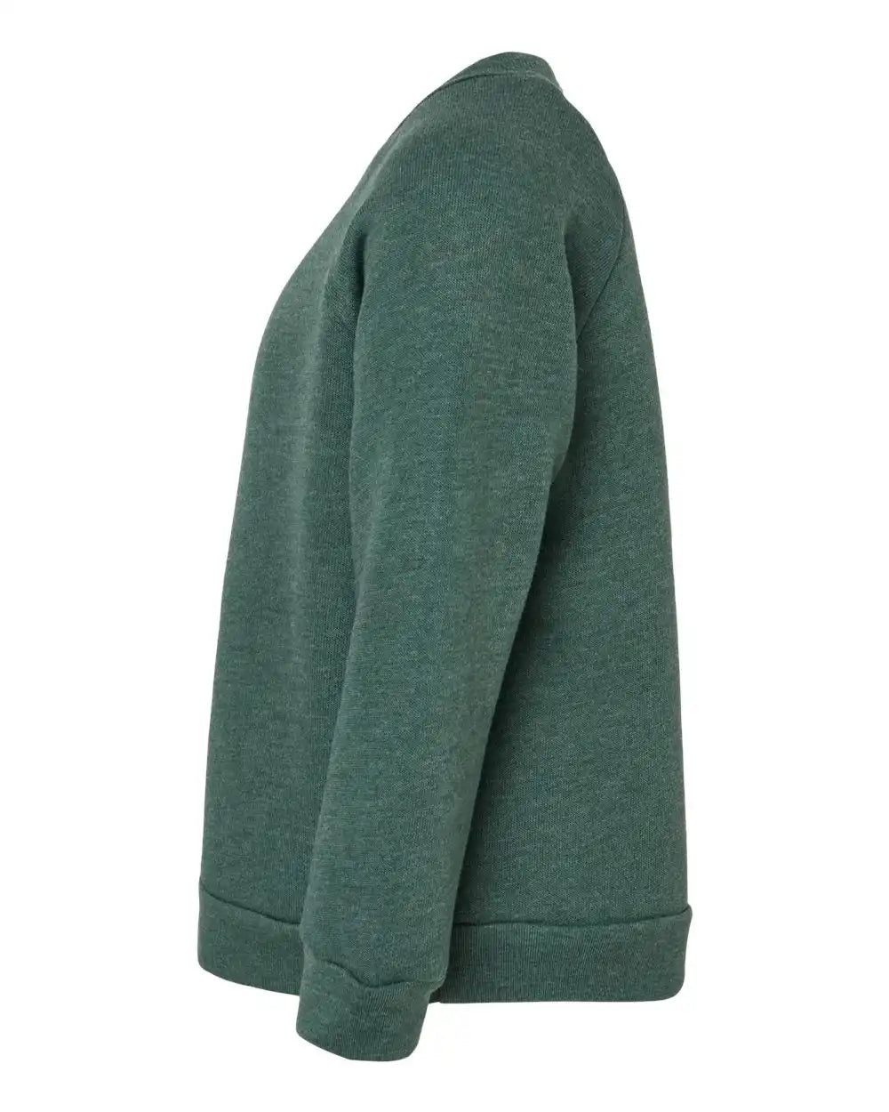 Bella + Canvas 3901t Toddler Sponge Fleece Raglan Sweatshirt - Heather Forest