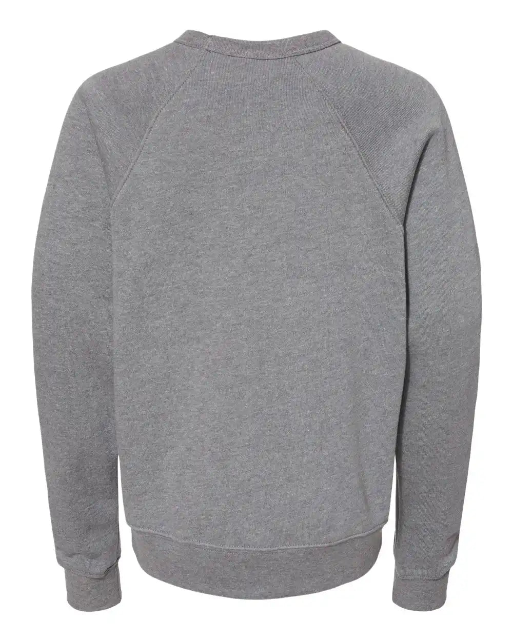 Bella + Canvas 3901y Youth Sponge Fleece Crewneck Sweatshirt - Deep Heather - s