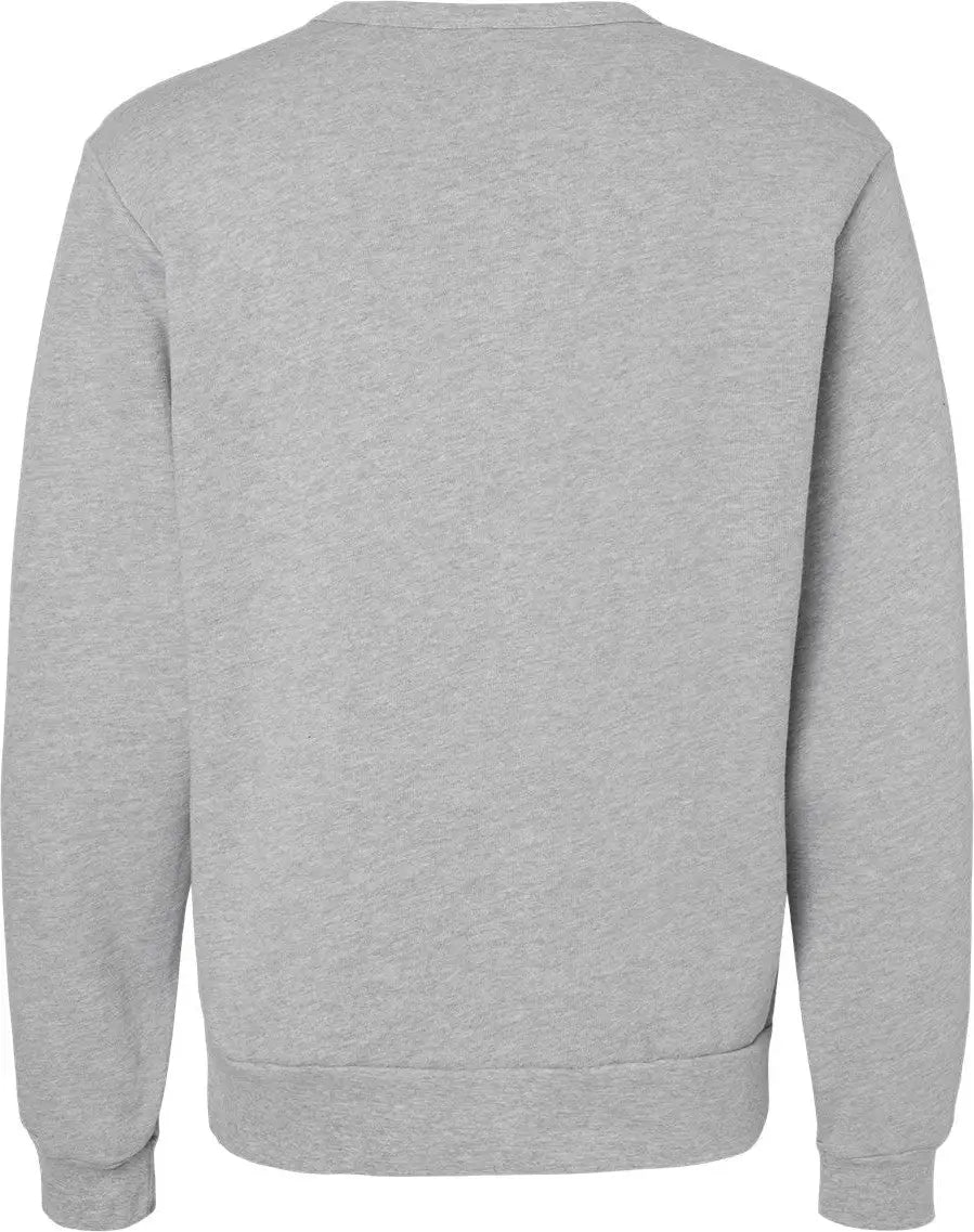 Bella + Canvas 3911 Sponge Fleece Classic Crewneck Sweatshirt - Athletic Heather