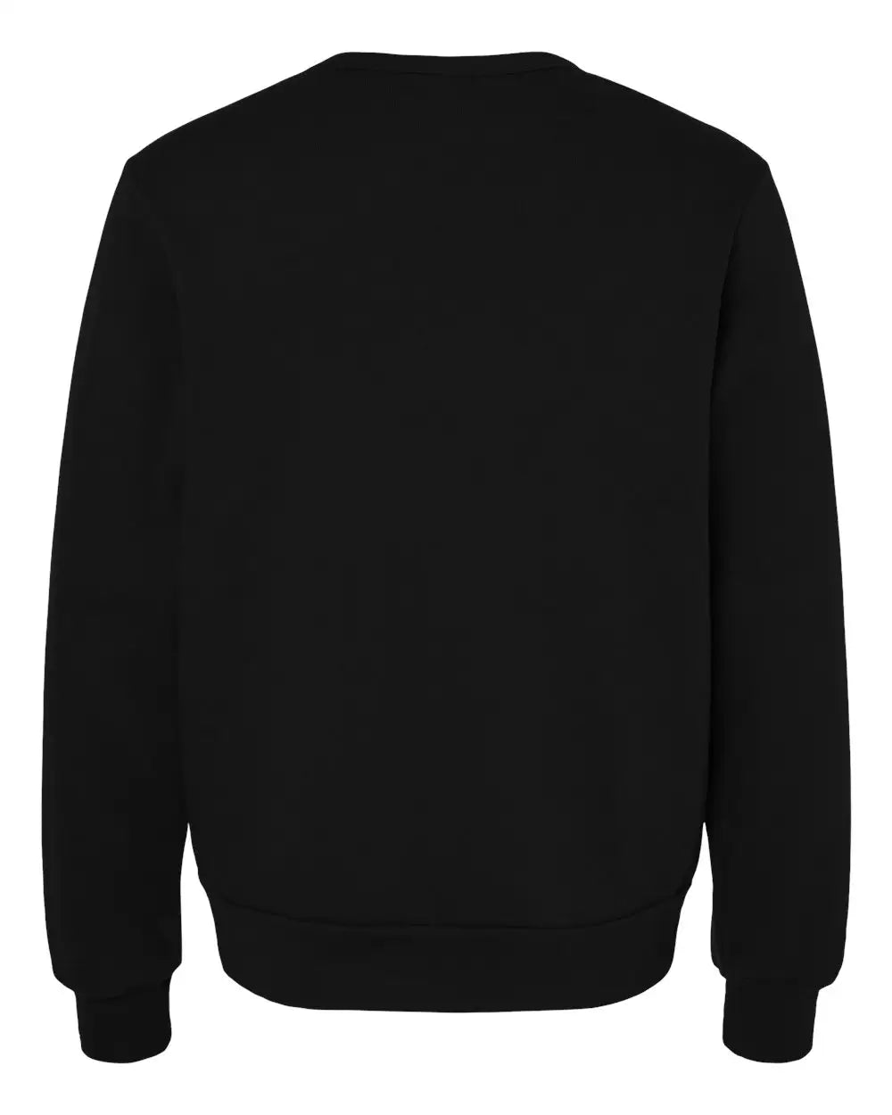 Bella + Canvas 3911 Sponge Fleece Classic Crewneck Sweatshirt - Black