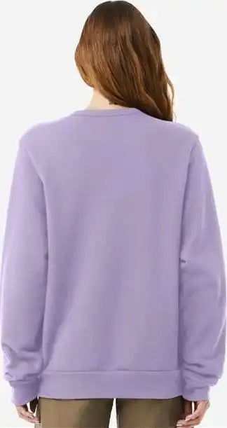 Bella + Canvas 3911 Sponge Fleece Classic Crewneck Sweatshirt Dark Lavender