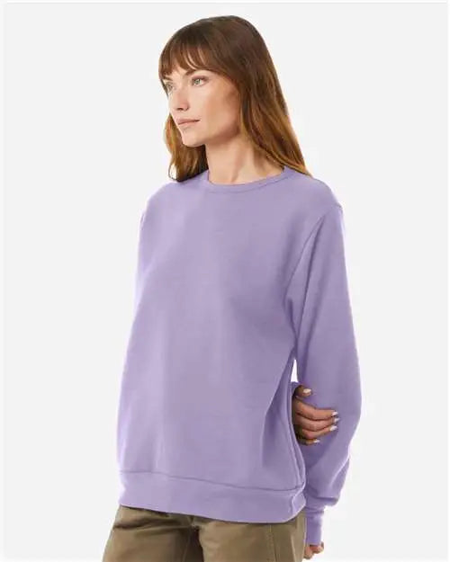 Bella + Canvas 3911 Sponge Fleece Classic Crewneck Sweatshirt - Dark Lavender