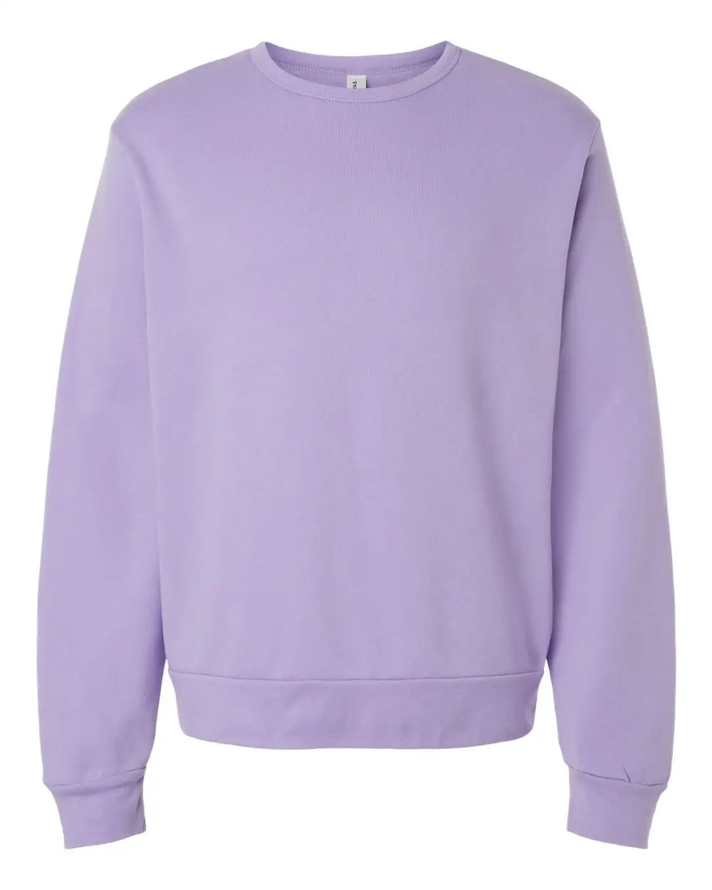 Bella + Canvas 3911 Sponge Fleece Classic Crewneck Sweatshirt - Dark Lavender - Purple / Xs