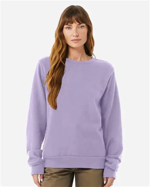 Bella + Canvas 3911 Sponge Fleece Classic Crewneck Sweatshirt - Dark Lavender