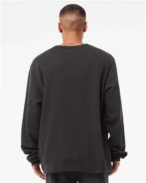 Bella + Canvas 3911 Sponge Fleece Classic Crewneck Sweatshirt - Dark Grey Heather